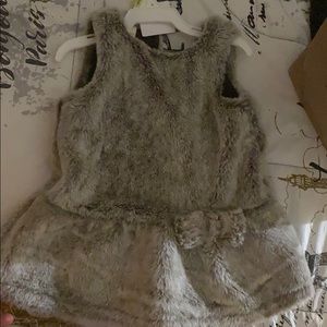 Fur dress